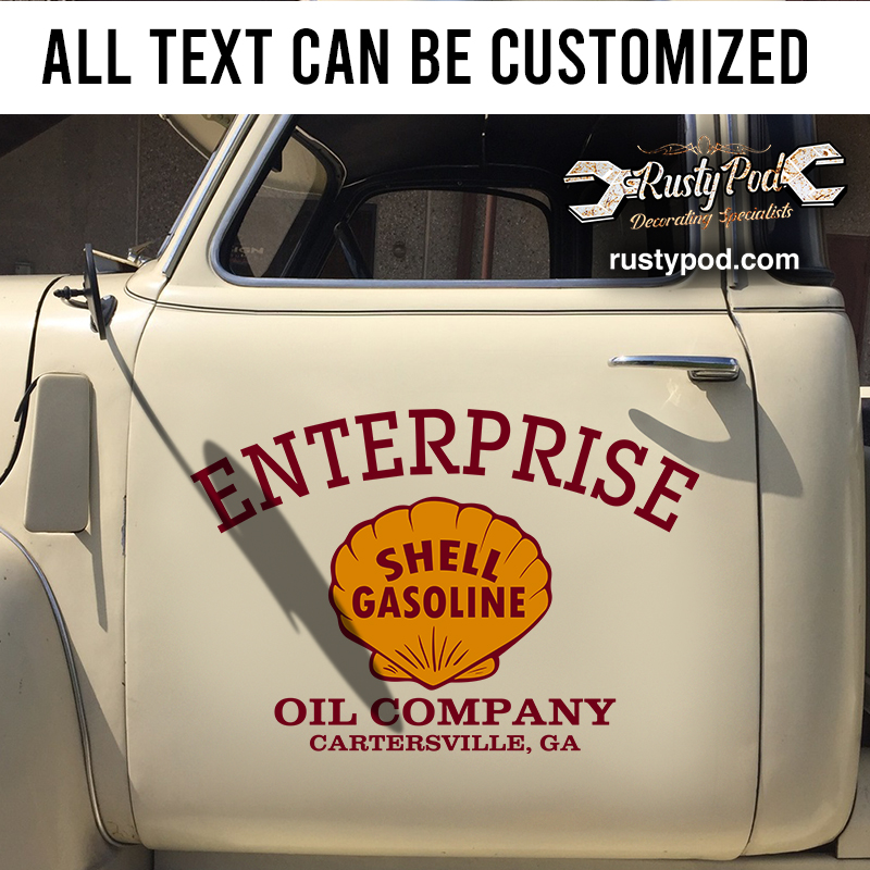 personalized motorcycle garage sticker 11000